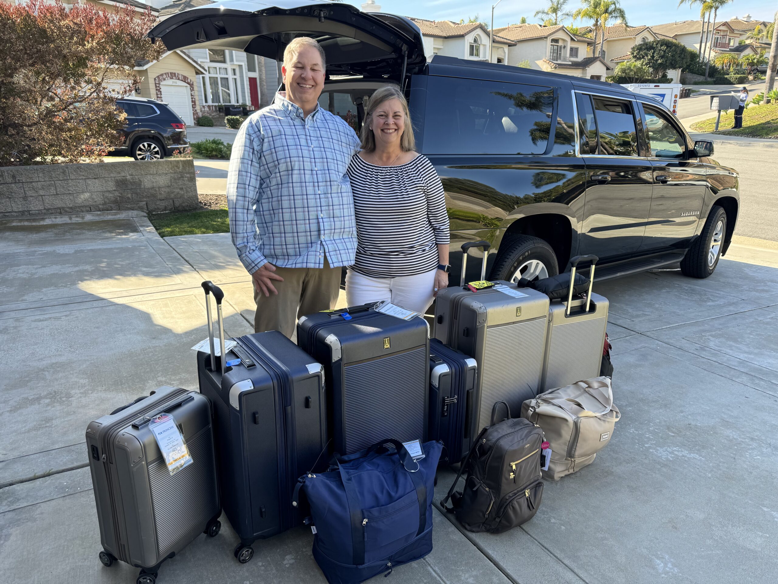Magees with Luggage Dana Point