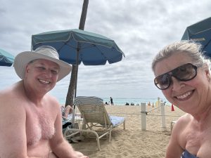Guess how many umbrella drinks we had!