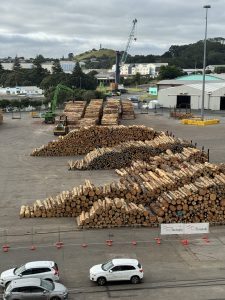 Lumber is a main export of New Zealand.