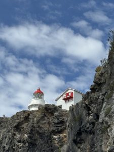 Otago Bay lighthouse.