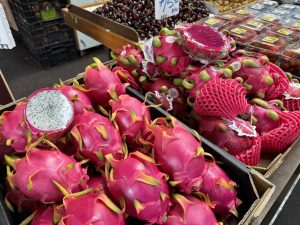 Beautiful dragon fruit.