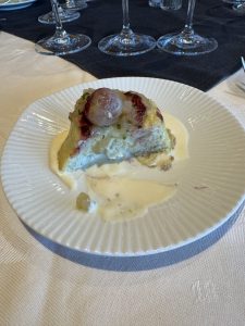 I don't remember what this was but it was outrageously good. Sorry I forgot to take the photo before I dug in! This was at a Wines of the World event.