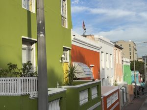 UNESCO World Heritage Bo-Kaap houses.