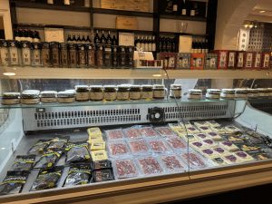Zevenwacht deli case includes Biltong!