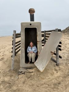 Yes, yes, that's me. The door was broken. What can I say?