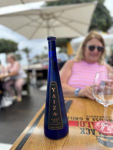 Yaiza wine from Lanzarote. You might find the bottle in my garden in Dublin!
