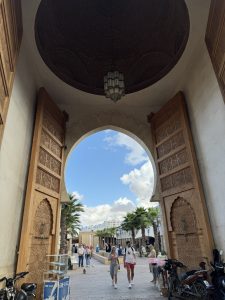 One of the many gates to the El Had Souk.