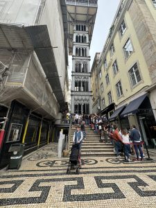 Another view of the Santa Justa lift.