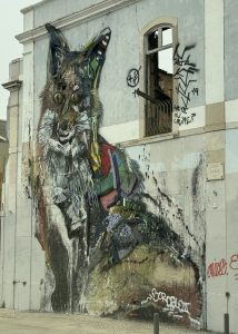 Street art by famed Arto Bordallo II.