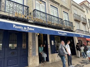 Pasteis de Belem, the original Portuguese pastry shop.