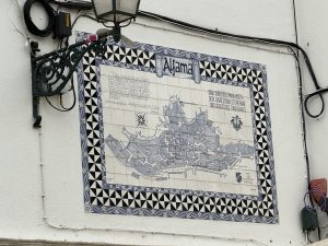 The Alfama section of Lisbon is the oldest surviving area, filled with shops, cafes and very narrow streets.