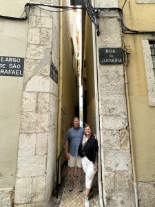 The most narrow street in Lisbon.