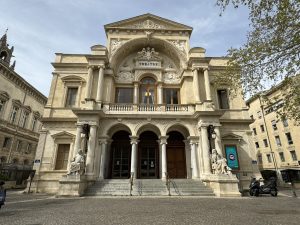 The beautiful theatre in Avignon.