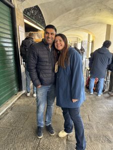 One of favorite crew members, Daniella from Mexico, with her boyfriend.
