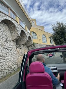 The ride to Anacapri takes about 12 minutes.