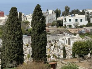 A local cemetary.