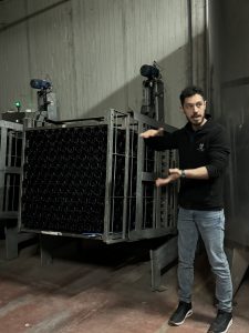 These machines change the position of the wine bottle during fermentation.