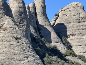 Notice the climber in the middle of the shot.